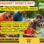 Dadshift “Play for Paternity Leave” Sports Day